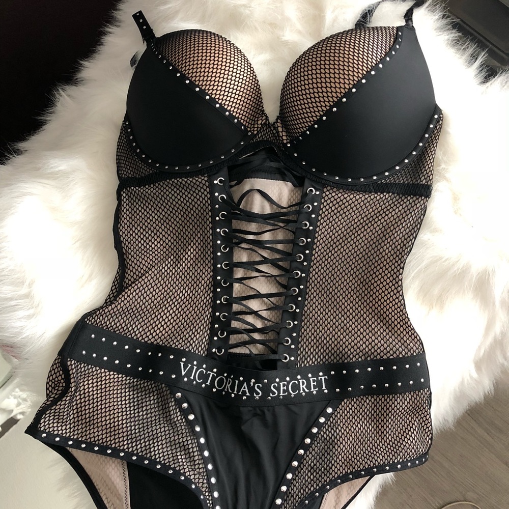 BALMAIN x VICTORIAS SECRET bodysuit 36C